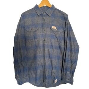 Territory Run Co Plaid Button Down Shirt Long Sleeve Trail‎ Running - Mens XL